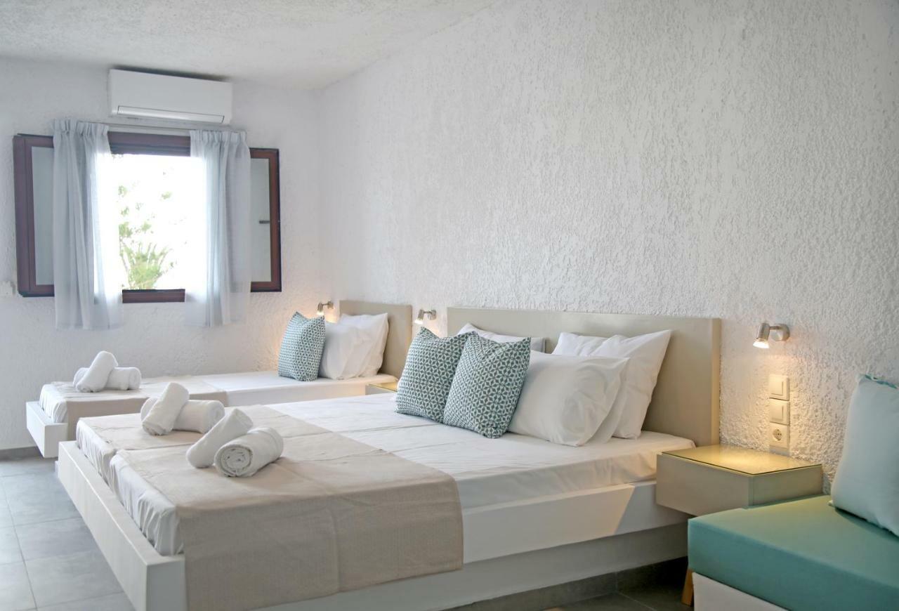 Blue Ocean Apartments Makrýgialos Exterior foto